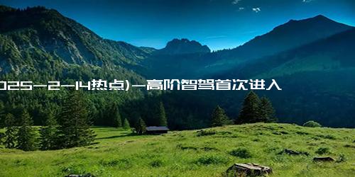 (2025-2-14热点)-高阶智驾首次进入 7 万级市场，比亚迪海鸥智驾版汽车售 6.98 万元起